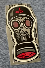 Colorful Vinyl Sticker Sport Skateboard Motorcycle Unknown To Me Promo