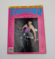 Vintage Thrasher Magazine October 1989 Vol 9 # 10 NYC Skating Weekend Warriors