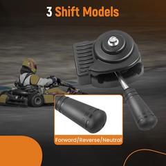 New Go Kart Forward Reverse Gear Box Kit for 2-14HP Engine 4 Stroke Transmission