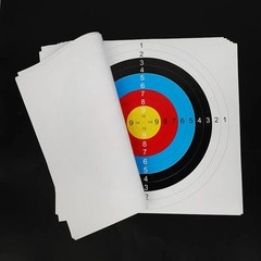 Archery Targets Paper Bow and Arrow Targets for Hunting Backyard Practice