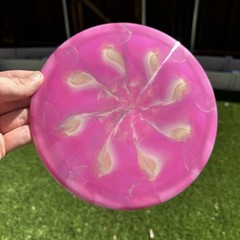 Discraft Paul McBeth Anax 1060 Oct. 8th 2019 Pink White Disc Golf Disc