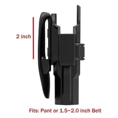 G19 Holster, OWB Paddle Holster for Glock 19 19X 44 45 Gen 1 2 3 4 5, Glock 2…