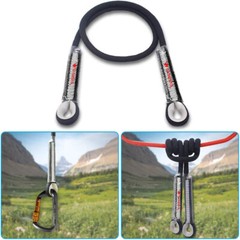 Prusik Cord Pre-Sewn Loop Eye-to-Eye Nylon Rope Outdoor Climbing Arborist Rescue