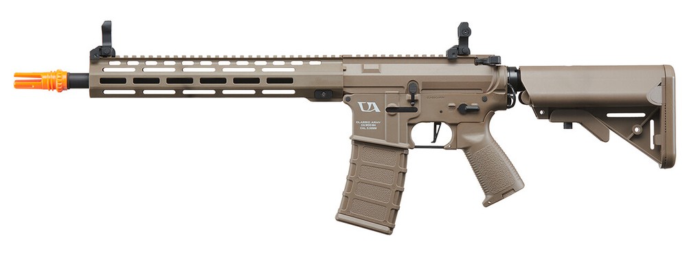 Airsoft Rifle Gun Classic Army 12″ M-Lok Enf Series M4 Dark Earth