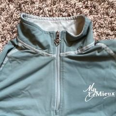 My LeMieux Women’s Long Sleeve base layer dark teal green UK 4 US 2