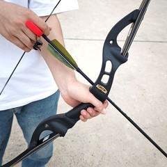 F Interface 62″ Recurve Bow 19″ Riser 25-60lbs Limbs Archery Hunting Target US