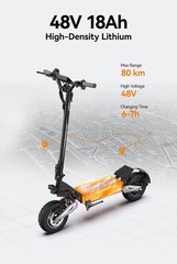 OOTD T10 11» Adults Electric Scooter 900W 18AH Folding E-Scooter Off-road 34MPH