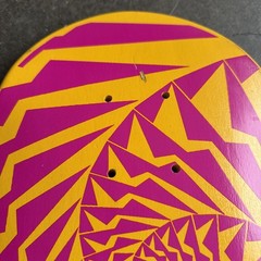 Yellow Vision Gator Skateboard Deck – Reissue – New !!! HTF See Pics