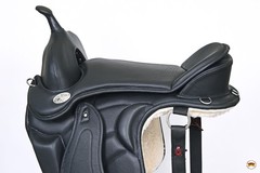 19 In Horse English Treeless Saddle Hilason Endurance Trail Leather