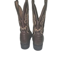 Tony Lama Men’s Brown Western Cowboy Boots 7.5 D