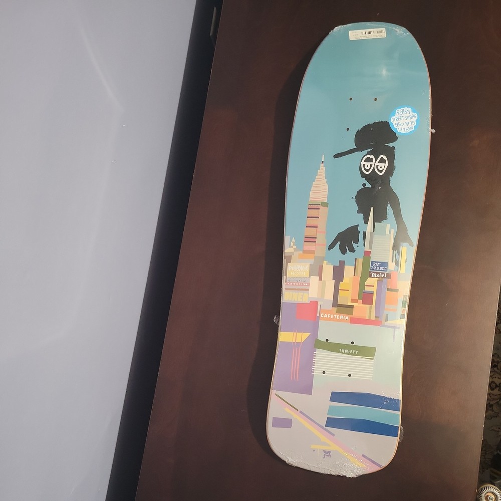 Krooked Ray Barbee Shaped Skateboard Deck 9.5” Guest Artist Series by Natas