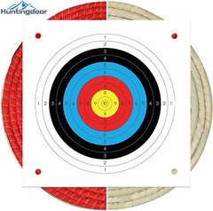 Archery Straw Target Traditional Bow Arrow Shooting Board Darts Outdoor 50CM