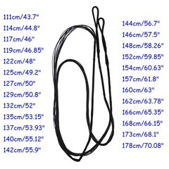 Archery Strings 53/54/57/58 inch Bowstring 12 Strands Recurve Bow Hunting Tool