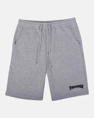Thrasher Mag Logo PE Gray Fleece Sweat Shorts