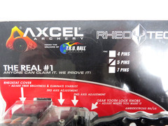 AXCEL Archery Rheo Tech .019″ 5-Pin RH/LH Bow Sight AXRT-D519-BK
