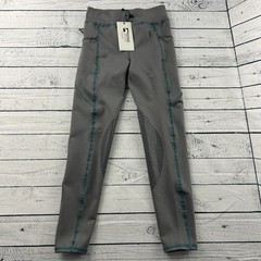 NEW Riding Sport Dover Saddlery Tech Tight Women’s Medium Gray Pewter