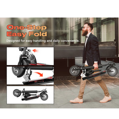 Electric Scooter with Seat for Adults 45 Miles Range Folding Commuter E-Scooter