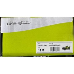 Eddie Bauer Thielsen Trail Women’s Olive Lime Punch Hiking Shoes Size 11M