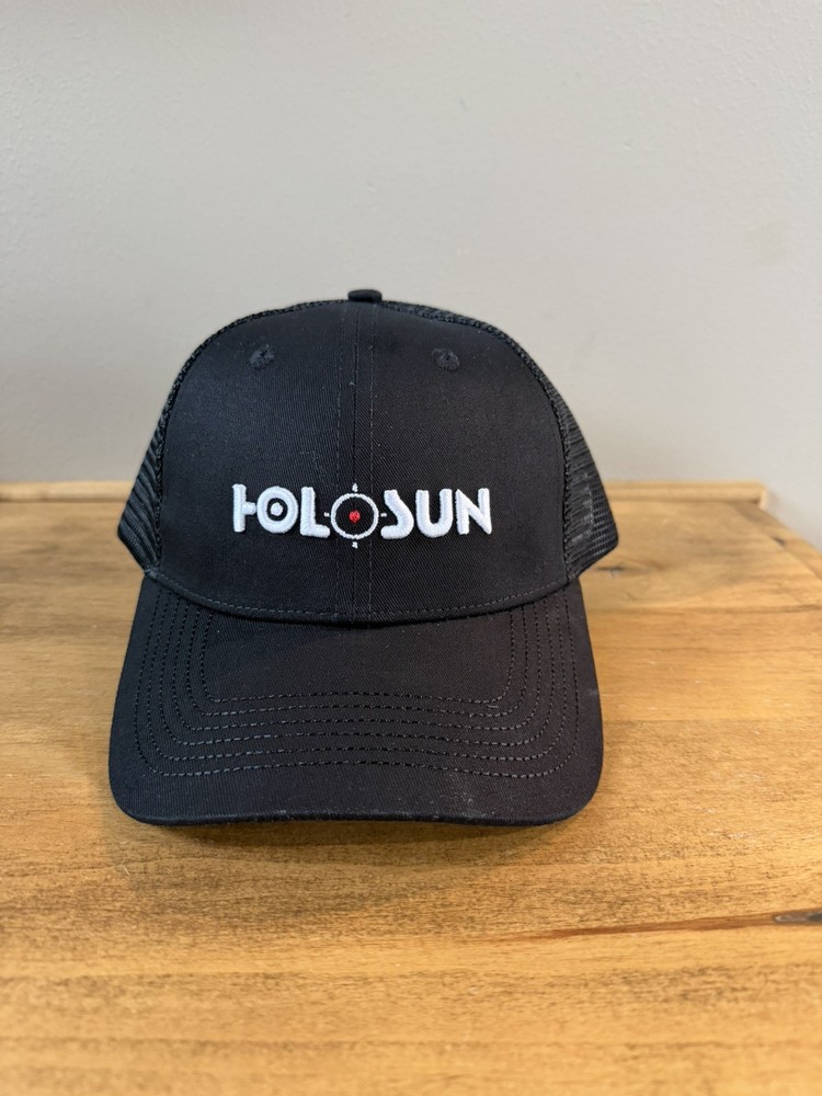 Holosun Optics Black Adjustable Baseball Style Cap Hat Shot Show 2026