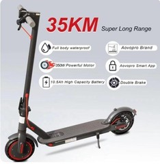 LADPED LP60 350W 8.5INCH Solid Tire Electric Scooter 25KM/H 10.5AH