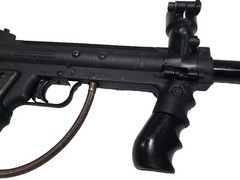 Used Tippmann Model 98 Custom Semi Auto Paintball Gun + Barrel & new ball detent