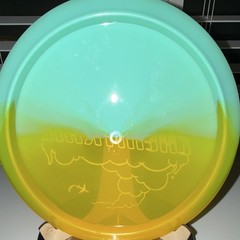 Doomsday Discs Chemtrail Disc Golf Disc 174g Blue/Yellow Blue Yellow