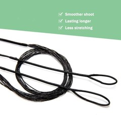 Archery Strings 53/54/57/58 inch Bowstring 12 Strands Recurve Bow Hunting Tool