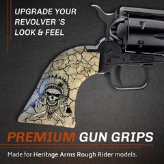 Heritage Arms Rough Rider GRIPS .22 & .22 MAG Betsy Ross Flag HD/UV
