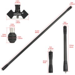 3K Carbon Balance Bar Stabilizer System 30″ 12″ 5″ Rod Damper Archery RecurveBow