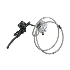 Rear Hydraulic Brake Caliper Assembly+Disc Rotor Kit for GY6 150cc ATV Go Kart