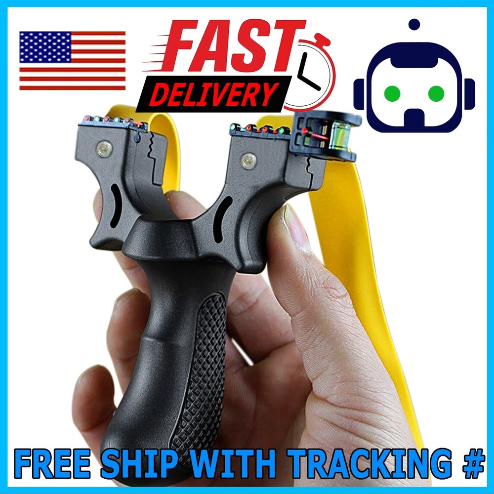 Heavy Duty Hunting Slingshot Wrist West Kit Fit Adult Boys Teens Outdoor Sports