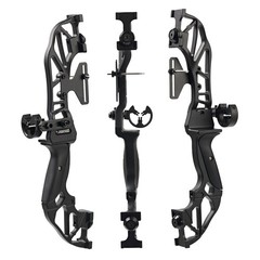 55lbs 53″ Takedown Recurve Bow Carbon Arrows Kit Archery Hunting Shooting Target