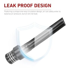 Gas Fuel Tank Cap Breather Tube, CNC Aluminum Alloy Air Vent Hose 1 PCS Black