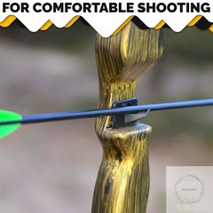 Arrow Rest for Compound Bows – 3Pcs Plastic Bow and Arrow Rests Recurve Bow Rest