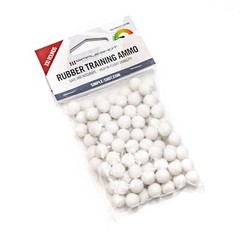 SimpleShot RUBBER AMMO Slingshot (100pcs) Training Ammunition (3/8 Inch, 10mm)