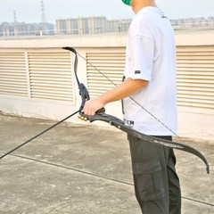 62″ ILF Recurve Bow 19» Riser 30-60lbs Gordon Limbs Archery American Hunting