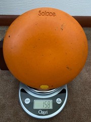 Vibram Solace Distance Driver disc golf Orange 158g Medium firmness, lightweight