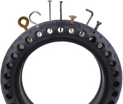 2-Pack 8.5″ Solid Tires for Electric Scooter with 2 Tools