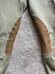Tailored Sportsman Knee Patch Riding Breech Pants Jodhpurs KHAKI 18 USA MSP $199