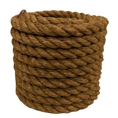 2″ x 100′ Manila Rope Premium Natural Fiber Nautical Landscape Decorative