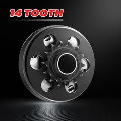 Centrifugal Clutch 1 inch Bore14 Tooth For 40 41 420 Chain for Go Kart 13HP