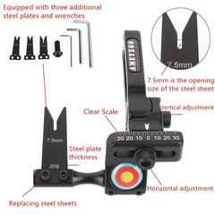 Aluminum Alloy Arrow Rest Steel Blade Compound Bow Shooting Archery Hunting US