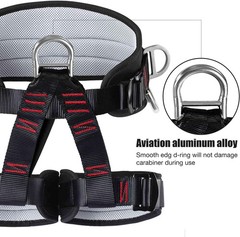Thicken Professional Safety Belt with Magnesium Alloy Connection Ring – Tree …