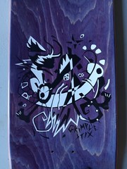 Anti Hero Grimple Stix » Through The Worm Hole» Skateboard