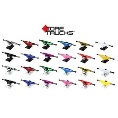 Core Skateboard Trucks – Aluminum Alloy, Premium Bushings – Choose Color / Size
