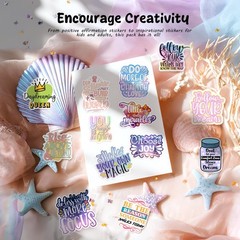 300 PCS Inspirational Stickers for Adults, Teens, Teachers, Motivational Sticker