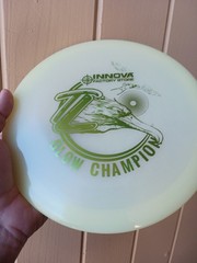 Innova Champion Glow TL Factory Store Release Light Green Foil Stamp 174.9g