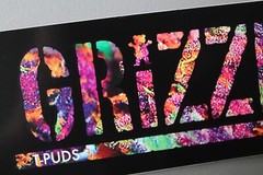 T-Puds Torey Pudwill Grizzly Grip Tape Flower Z73A Vintage Skateboarding STICKER