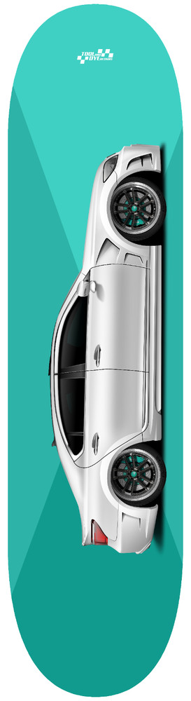 Car Art LS460 VIP style Skateboard Deck garage wall art slammed stance lexus v1