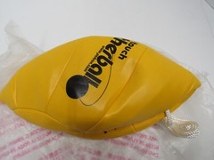 Sports Soft Touch Tetherball with 7′ Nylon Cord and Clip